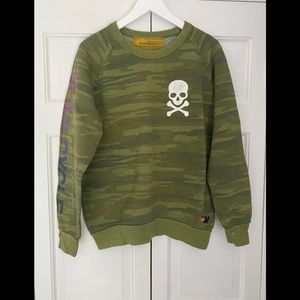 Aviator nation camo size L sweatshirt